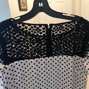 Everyday summer dress with polka dots